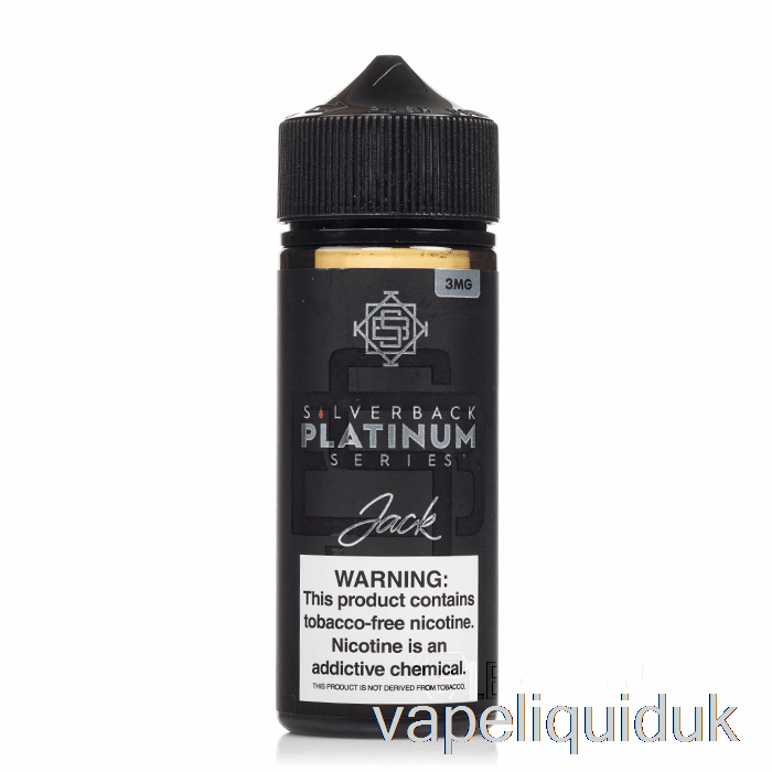 Jack - Silverback Platinum Series - 120mL 6mg Vape Juice